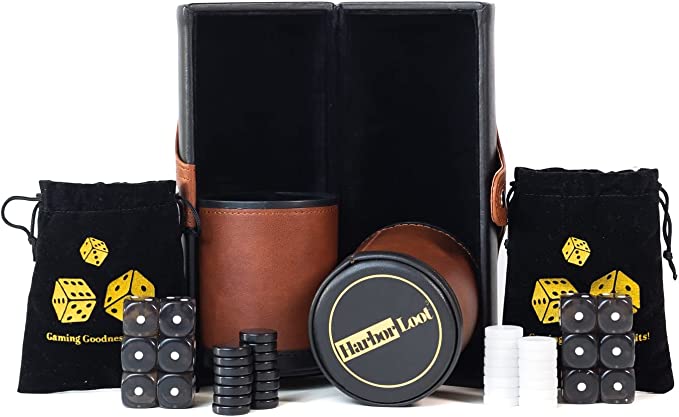 Elite Double Dice Cup Set: The Ultimate Adventure Kit for Gamers
