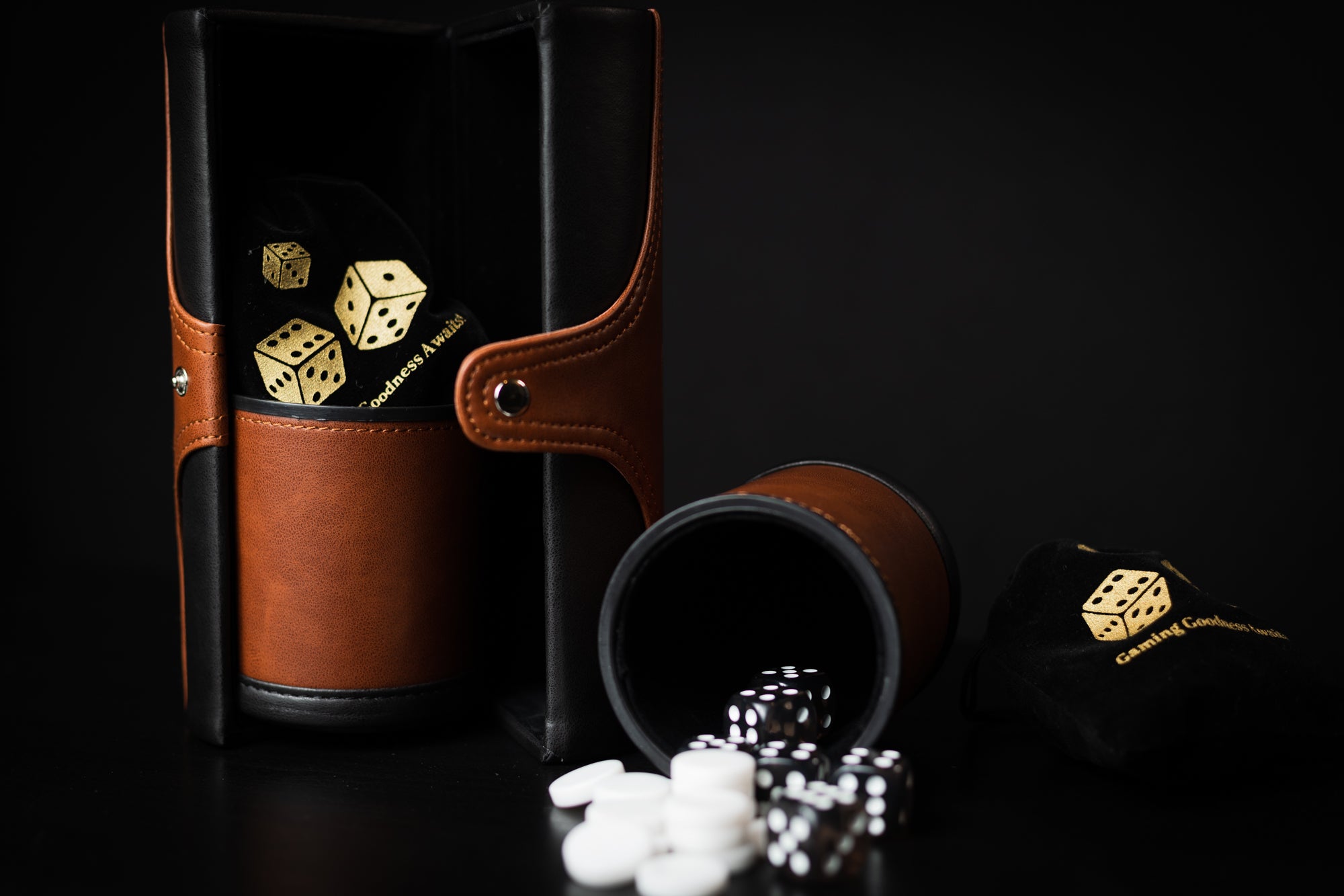 Elite Double Dice Cup Set: The Ultimate Adventure Kit for Gamers