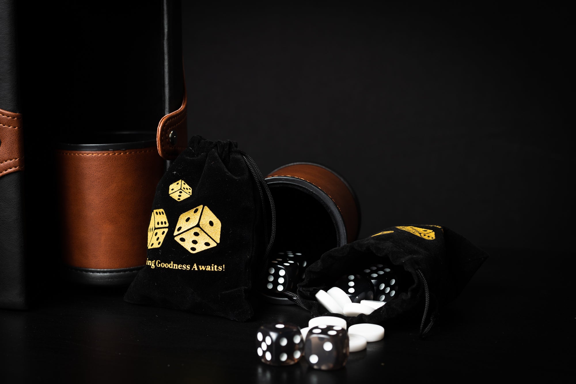 Elite Double Dice Cup Set: The Ultimate Adventure Kit for Gamers